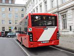 Heckpartie eines VDL Citea LLE, hier  der Wagen 402 der ASEAG am Theaterplatz am 09.
