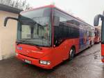 S-RS 2304 (Baujahr 2013) von Regiobus Stuttgart steht am 29.3.2020 auf deren Abstellplatz in Schw�bisch Gm�nd.