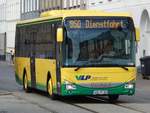Iveco Crossway der Verkehrsgesellschaft Ludwigslust-Parchim mbH in Schwerin.