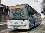 Iveco Crossway der MVVG in Plau am See.