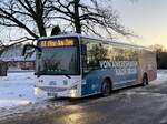 Iveco Crossway der MVVG in Alt Schwerin.