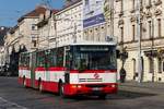 Prag (CZ) DPP Karosa B941E.1964 WN 6345 auf der N�dra�n�, 22.02.2018
