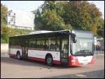 MAN Lion's City LE � aus Deutschland im Stadthafen Sassnitz.