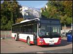 MAN Lion's City LE � aus Deutschland im Stadthafen Sassnitz.