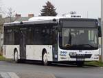 MAN Lion's City der Oppermann Transporte aus Deutschland in Sassnitz.