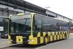 Ein Citaro LE-M� in Flughafen Look, der RSV, Reutlingen am Flughafen Stuttgart am 31.08.2012