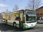 Mercedes-Benz Citaro II Nr.254 der Barnimer Busgesellschaft in Eberswalde auf der  Eisenbahnstra�e  am 17.