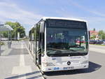 Mercedes Citaro von der Ostprignitz-Ruppiner Personenverkehrsgesellschaft in Wittstock (Dose)  am 24.