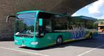 MB Citaro von ALKA-Reisen aus Schwanfeld steht im September 2020 in W�rzburg