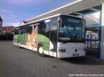 MB Bus von Becker-Strelitz Reisen als SEV aufm Busbahnhof in Bergen auf R�gen am 19.4.13 