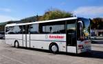 Setra 300er-Serie von Kerschner Reisen aus Nieder�sterreich am 18.9.2014 in Krems gesehen.