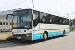 Setra 315 H als Linie 304 von Rostock Hauptbahnhof/S�d nach Demmin stand am 05.08.2016 in H�he Rostock Hauptbahnhof/S�d