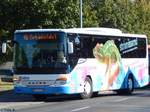 Setra 415 UL von Regionalbus Rostock in Güstrow.