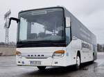 Setra 415 UL von Becker-Strelitz Reisen aus Deutschland in Neubrandenburg.