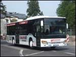 Setra 415 NF der Verkehrsbetrieb Greifswald-Land GmbH in Greifswald.
