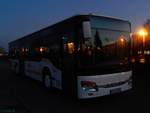 Setra 415 NF von Becker-Strelitz Reisen aus Deutschland in Neubrandenburg.