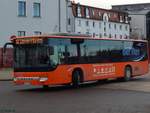 Setra 415 NF der PVM Waren in Neubrandenburg.