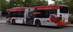 Setra der DB AG steht am Mai 2019 am Busbahnhof von Flensburg