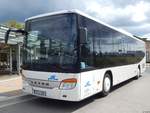 Setra 415 LE Business der Anklamer Verkehrsgesellschaft in Greifswald.