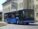 Setra 415 NF von Becker-Strelitz Reisen aus Deutschland in Neustrelitz.