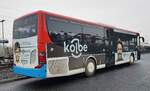 Setra 415 LE business von WARTBURGMOBIL steht im Dezember 2021 in H�nfeld