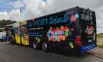 Setra S 418 LEBusiness von der VVR unterwegs auf R�gen