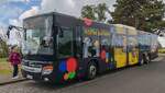 Setra S 418 LEBusiness von der VVR unterwegs auf R�gen
