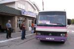 ETANOL - nein kein Treibstoff - so lautet die Typenaufschrift auf diesem  kleinen ukrainischen �berland Bus.