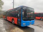 S-RS 2233 (Baujahr 2012) von Regiobus Stuttgart steht am 29.3.2020 auf deren Abstellplatz in G�ppingen.