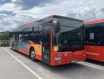 S-RS 2202 (Baujahr 2012) von DB Regiobus Stuttgart wirbt für WGV Versicherungen und steht am 28.6.2020 in Gundelsheim.