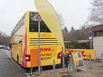 Um dem steigenden Andrang auf Postfilialen in der Coronazeit sicher begegnen zu k�nnen, setzt DHL in Berlin jetzt auf sogenannte Paketbusse.