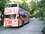 In Berlin f�hrt auf der Liene 218 (ZOB - Pfaueninsel) t�glich ein historischer Bus.