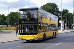 MAN DL08 WN 3417 als Linie 100 an der Haltestelle Spandauer Straße/Marienkirche, 16.07.2013  