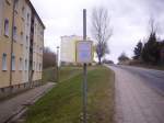 Sassnitz Merkelstra�e wird wegen Stra�ensch�den nicht mehr bedient.