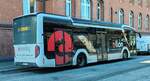 MAN Lion`s City E der Hamburger Hochbahn steht bereit f�r die n�chste Tour