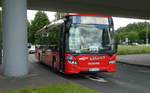 Scania des Busunternehmens K�berich eingesetzt als Shuttlebus anl.