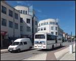 MAN �L 363 vom Reisedienst Teske aus Deutschland in Sassnitz.