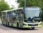 MAN Lion's City EfficientHybrid von Regionalbus Rostock in Rostock.