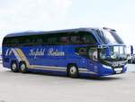 Neoplan Cityliner von Kofahl Reisen aus Deutschland im Stadthafen Sassnitz.