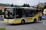 POSTBUS MAN LIONs CITY,seit Sommer 2011 die neuen Stadtbusse  unser Kremser im Auftrag der Stadt Krems an der Donau/�sterreich.Foto vom Herbst 2011.