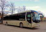 MAN POSTBUS der �BB auf der Linie Krems>Zwettl in Nieder�sterreich hier in Krems an der Donau,8.2.2013.