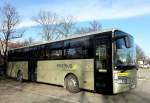 MERCEDES BENZ INTEGRO,Postbus der �BB am 13.2.2014 in Krems gesehen.