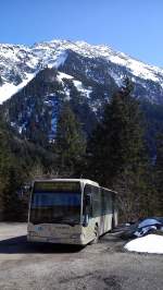 Ein Mercedes Citaro der �BB Postbus als Zillertal Arena Skibus.