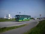 Irisbus Crossway von De Gr�nne Busser aus D�nemark in Mukran.