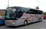 Setra S 416 GT-HD von Omnibus- und Taxiunternehmen Bernd-Achim Winter aus Egeln mit Werbung f�r Magdeburger Frauenfu�ball Club e.V.