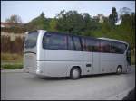 Neoplan Tourliner von K�cher-Reisen aus Deutschland im Stadthafen Sassnitz.
