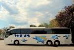 MERCEDES BENZ Tourismo vom Reiseb�ro WEIS aus Deutschland im August 2013 in Krems.