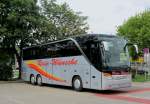 Setra 417 HDH von Laister Reisen aus �sterreich am 2.Juni 2014 in Krems gesehen.