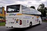 Mercedes Benz Tourismo von Grabherr Reisen aus Deutschland am 5.Juli 2014 in Krems.