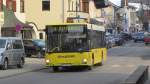 Ein MAN Lion&acute;s City 2 als Ringbus Kitzb�hel am 4.3.2012.